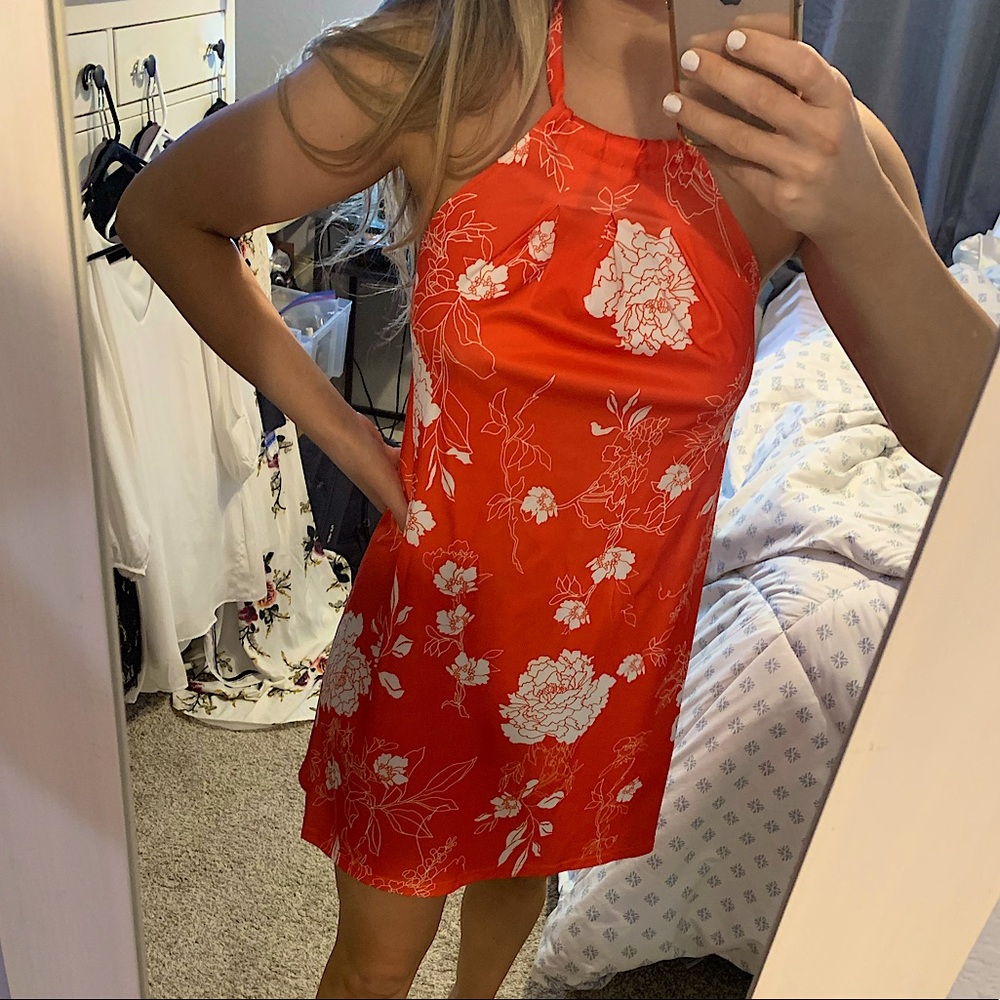 Beautiful Orange Dress